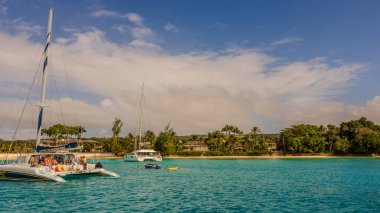 Barbados Adası 'nın Sandy Paradise Plajı, Karayip Adası