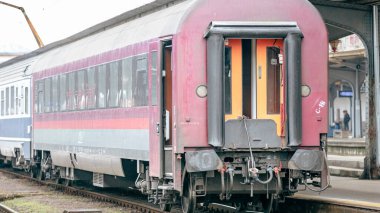 Bükreş Kuzey Tren İstasyonu 'nda Tren (Gara de Nord Bucuresti)