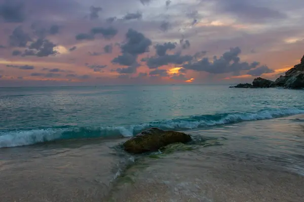Playa Tranquila Saint Barthlemy Barts Barth Caribe — Foto de Stock