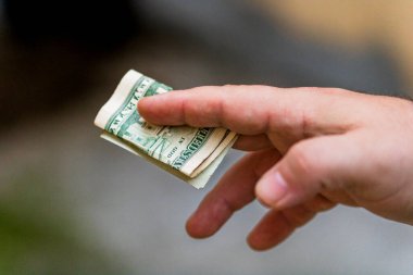 Amerikan doları banknotları, Amerikan dolarlarının detaylı fotoğrafları. Amerika Birleşik Devletleri para birimi