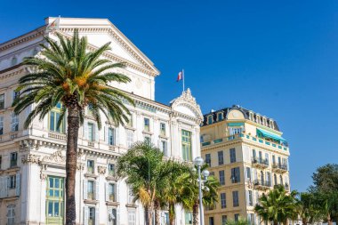 Nice, Fransa, Cote d 'Azur, Fransız Rivierasının ikonik simgeleri