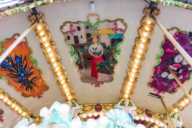 Bir eski moda atlıkarınca Nice, Fransa