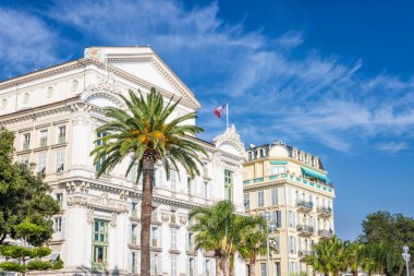 Nice, Fransa, Cote d 'Azur, Fransız Rivierasının ikonik simgeleri