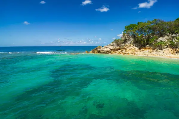 stock image Labadee exotic tropical beach, Haiti, Caribbean Sea