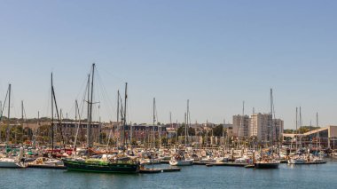 Fransa, Normandiya 'daki Cherbourg Limanı. Cotentin Yarımadası