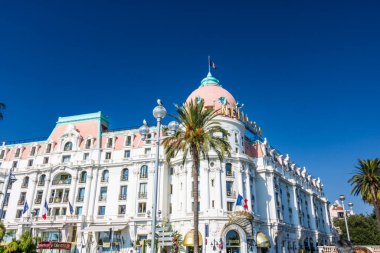 Nice, Fransa, Cote d 'Azur, Fransız Rivierasının ikonik simgeleri