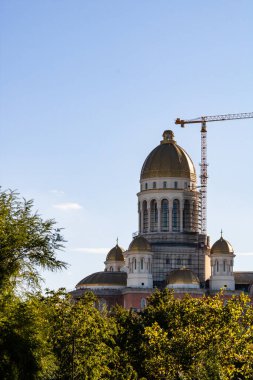 Halkın Kurtuluş Katedrali (Catedrala Mantuirii Neamului). Romanya 'nın Bükreş kentindeki Hıristiyan Ortodoks Katedrali, 2022