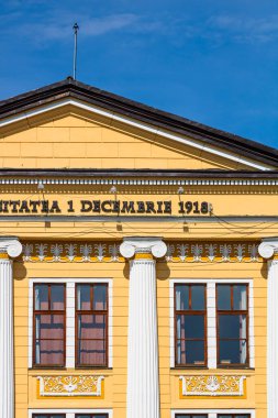 Mimari ayrıntılar, 1 Aralık 1918 Üniversitesi, Alba Iulia, Romanya, 2021