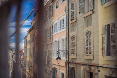 Eski şehir Marsilya, Fransa, Fransız Rivierası