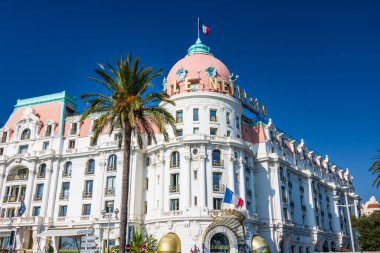 Nice, Fransa, Cote d 'Azur, Fransız Rivierasının ikonik simgeleri