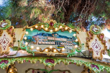 Bir eski moda atlıkarınca Nice, Fransa