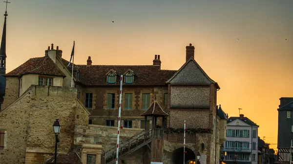 stock image Honfleur is a famous harbor village in Normandy, France