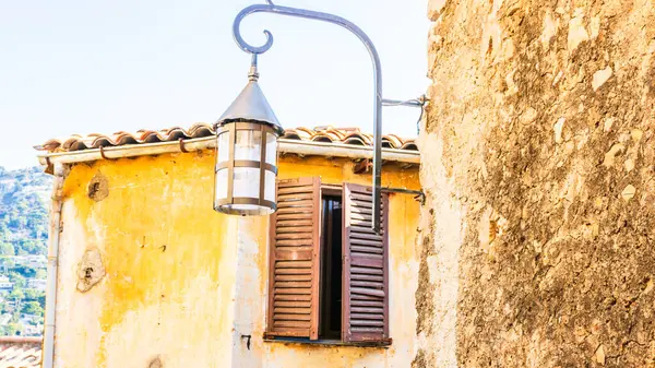 stock image Eze village, medieval village in Provence, French Riviera