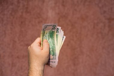 Amerikan doları banknotları, Amerikan dolarlarının detaylı fotoğrafları. Amerika Birleşik Devletleri para birimi