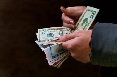 Amerikan doları banknotları, Amerikan dolarlarının detaylı fotoğrafları. Amerika Birleşik Devletleri para birimi