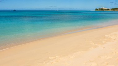 Barbados Adası 'nın Sandy Paradise Plajı, Karayip Adası