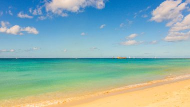 Barbados Adası 'nın Sandy Paradise Plajı, Karayip Adası