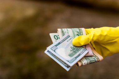Amerikan doları banknotları, Amerikan dolarlarının detaylı fotoğrafları. Amerika Birleşik Devletleri para birimi
