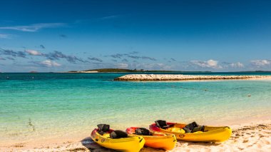 Bahamalar Coco Cay Karayip Adası - Lüks sahil vahası