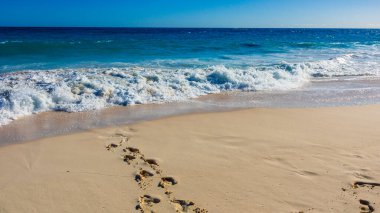 Horseshoe Bay Sahili ve Hamilton, Bermuda 'daki Deep Bay Sahili