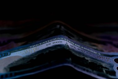 Amerikan doları banknotları, Amerikan dolarlarının detaylı fotoğrafları. Amerika Birleşik Devletleri para birimi