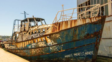 Fransa, Normandiya 'daki Cherbourg Limanı. Cotentin Yarımadası