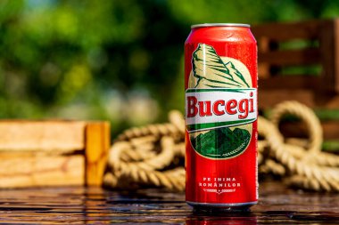 Bucegi bira kutusu - yoğunlaştırılmış su damlacıkları