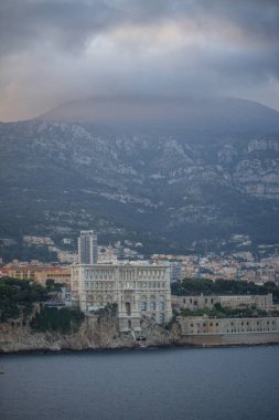 The Oceanographic Museum or Musee Oceanographique in Monte Carlo, Principality of Monaco, French Riviera clipart