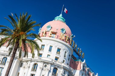 Nice, Fransa, Cote d 'Azur, Fransız Rivierasının ikonik simgeleri