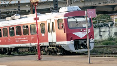 Bükreş Kuzey Tren İstasyonu 'nda Tren (Gara de Nord Bucuresti)