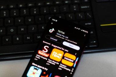 Romanya seçimlerinde kullanılan TikTok sosyal medya uygulaması