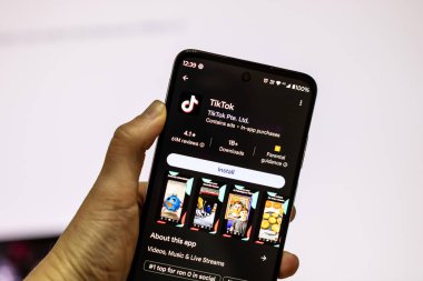 Romanya seçimlerinde kullanılan TikTok sosyal medya uygulaması