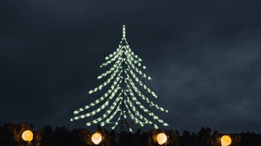 Bükreş Noel Pazarı 'nda Noel süsleri