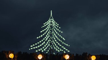 Bükreş Noel Pazarı 'nda Noel süsleri