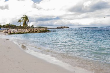 Labadee egzotik tropikal plajı, Haiti, Karayip Denizi