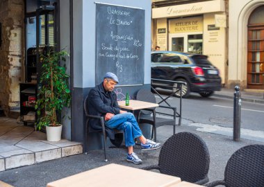 Eski şehir Marsilya, Fransa, Fransız Rivierası