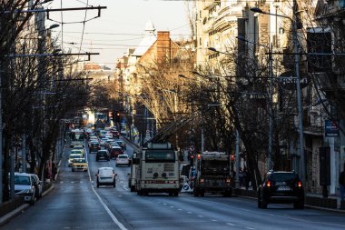 Bükreş Ulaştırma Derneği (STB) trafik otobüsleri ve otobüsleri