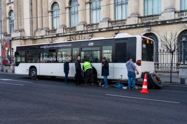 Bükreş Ulaştırma Derneği (STB) trafik otobüsleri ve otobüsleri