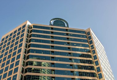 San Diego, California şehir merkezi finans bölgesi. ABD şehir silüeti ve gökdelenleri