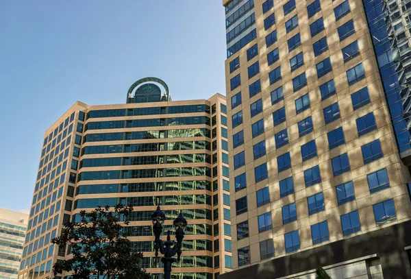 San Diego, California şehir merkezi finans bölgesi. ABD şehir silüeti ve gökdelenleri