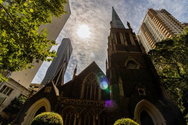 Wesley Kilisesi Girişi Melbourne, Avustralya