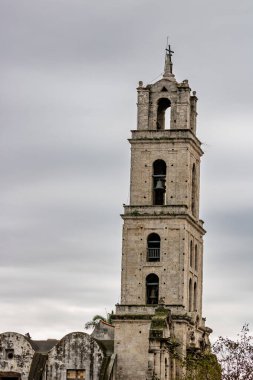 Assisi 'li Aziz Francis Bazilikası veya Eski Havana, Küba' daki San Francisco Convento de Asis.