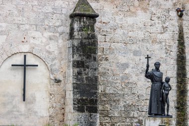 Assisi 'li Aziz Francis Bazilikası veya Eski Havana, Küba' daki San Francisco Convento de Asis.