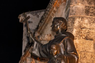 Assisi 'li Aziz Francis Bazilikası veya Eski Havana, Küba' daki San Francisco Convento de Asis.
