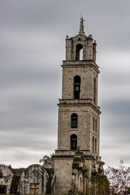 Assisi 'li Aziz Francis Bazilikası veya Eski Havana, Küba' daki San Francisco Convento de Asis.