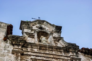 Assisi 'li Aziz Francis Bazilikası veya Eski Havana, Küba' daki San Francisco Convento de Asis.