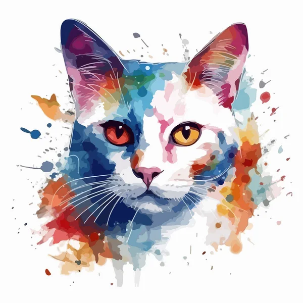 Ilustração, Pintados à Mão, Creative PNG, O Gato Imagens Vetoriais