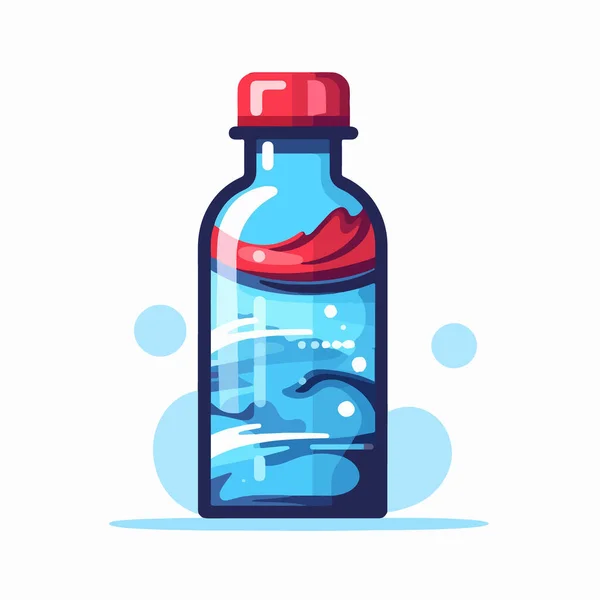 Бутылка Воды Воды — стоковый вектор