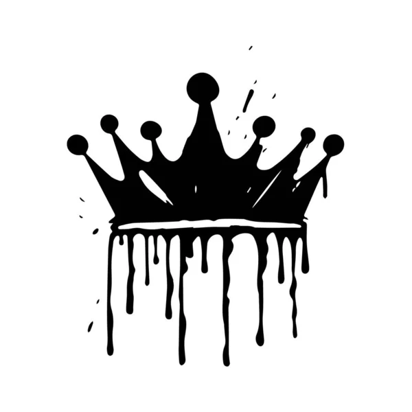 Crown King Queen King — Stock Vector