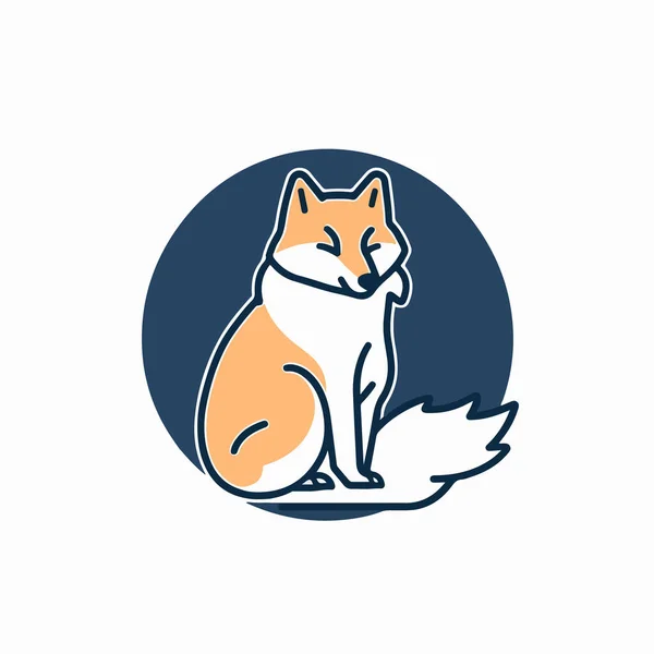 犬のロゴデザインベクトルテンプレート創造的なコンセプトデザイン — ストックベクタ